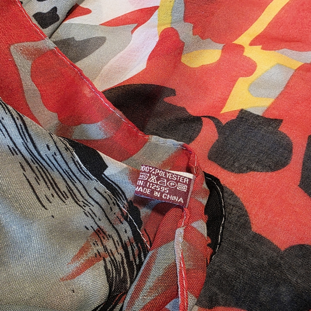 Colorful Abstract Kimono - Picture 3 of 3